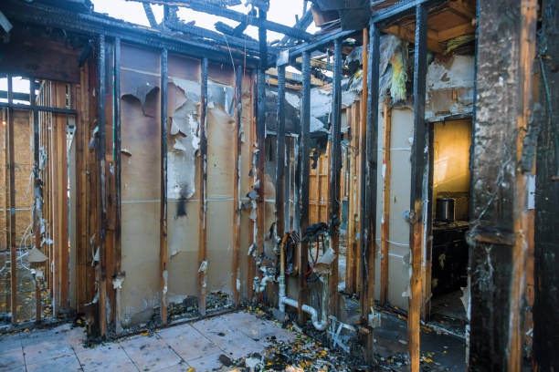 Professional Fire Damage Removal technician working in Inver Grove Heights, MN